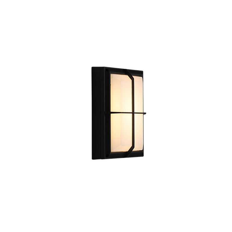 Vivolux | Acryl Geometrische Schaduw Wandlamp Minimalistische LED Wandverlichting in Zwart