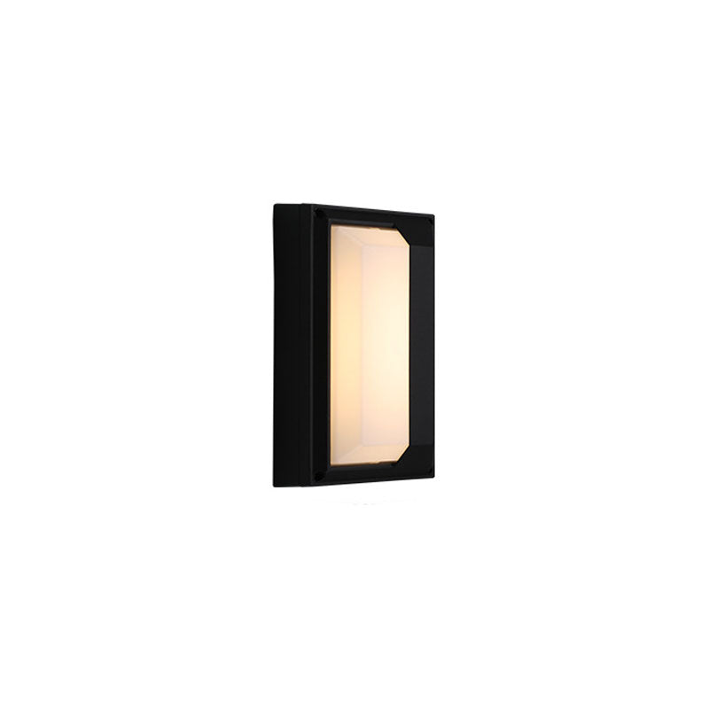 Vivolux | Acryl Geometrische Schaduw Wandlamp Minimalistische LED Wandverlichting in Zwart
