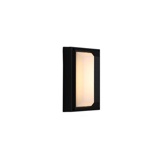 Vivolux | Acryl Geometrische Schaduw Wandlamp Minimalistische LED Wandverlichting in Zwart
