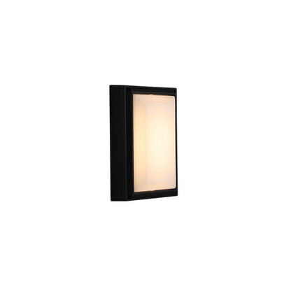Vivolux | Acryl Geometrische Schaduw Wandlamp Minimalistische LED Wandverlichting in Zwart