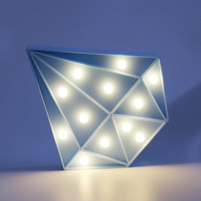 Vivolux | Cartoon Kinderzimmer LED Tischlampe Plastik Kunst Dekor Batterie Nachttischbeleuchtung