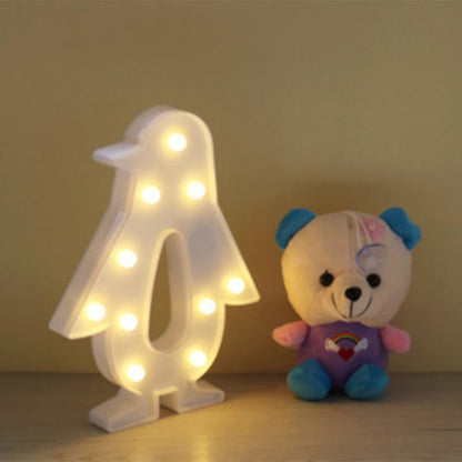 Vivolux | Kids Style Cartoon Formen Batterie Tischlampe Kunststoff Nachttisch LED Nachtisch Beleuchtung