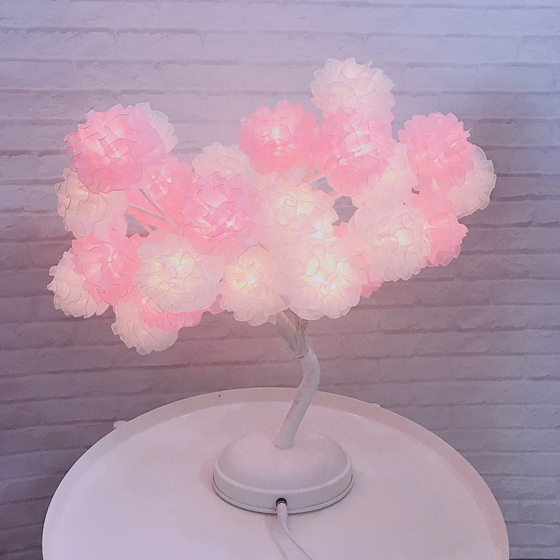 Vivolux | Boomvormige USB Tafel Lamp Kinderen Stijl Plastic Woonkamer LED Nachtkast Verlichting
