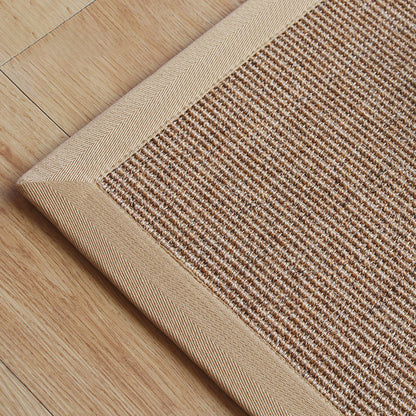 Vivolux | Beige Rustiek Vloerkleed Sisal Effen Kleur Vloerkleed Wasbaar Antislip Huisdier Vriendelijk Vloerkleed voor Slaapkamer