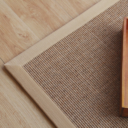 Vivolux | Beige Rustiek Vloerkleed Sisal Effen Kleur Vloerkleed Wasbaar Antislip Huisdier Vriendelijk Vloerkleed voor Slaapkamer