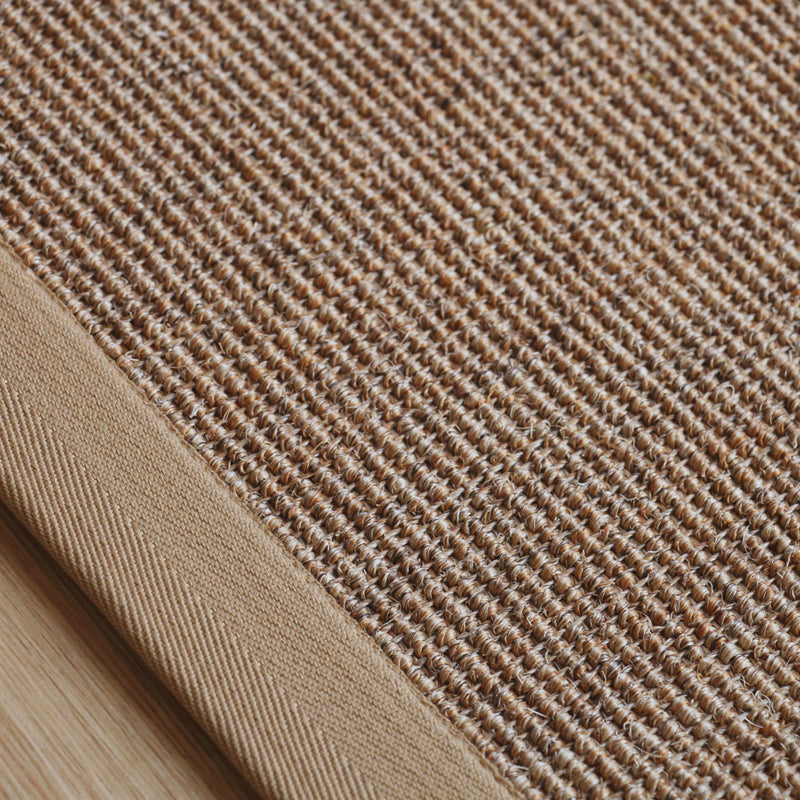 Vivolux | Beige Rustiek Vloerkleed Sisal Effen Kleur Vloerkleed Wasbaar Antislip Huisdier Vriendelijk Vloerkleed voor Slaapkamer