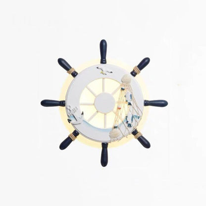 Vivolux | Schattierte Wandmontage Licht Kinder Acryl Kindergarten LED Wandleuchte in Weiß