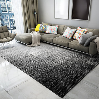 Vivolux | Cyberpunk Abstract Lines Print Teppich Mehrfarbiger Polypropylen Teppich Fleckenresistent Rutschfest Haustierfreundlicher Teppich für Zuhause