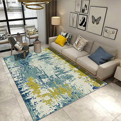 Vivolux | Steampunk Woonkamer Tapijt Meerkleurig Rustieke Oppervlakte Look Tapijt Synthetisch Vlekbestendig Antislip Huisdiervriendelijk Binnen Tapijt