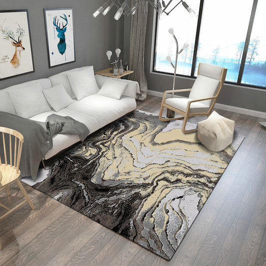 Vivolux | Steampunk Woonkamer Tapijt Meerkleurig Rustieke Oppervlakte Look Tapijt Synthetisch Vlekbestendig Antislip Huisdiervriendelijk Binnen Tapijt