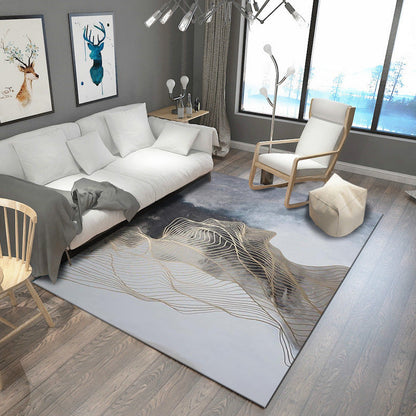 Vivolux | Steampunk Woonkamer Tapijt Meerkleurig Rustieke Oppervlakte Look Tapijt Synthetisch Vlekbestendig Antislip Huisdiervriendelijk Binnen Tapijt