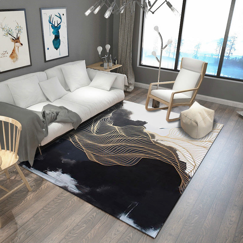 Vivolux | Steampunk Woonkamer Tapijt Meerkleurig Rustieke Oppervlakte Look Tapijt Synthetisch Vlekbestendig Antislip Huisdiervriendelijk Binnen Tapijt
