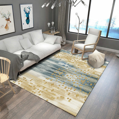 Vivolux | Steampunk Woonkamer Tapijt Meerkleurig Rustieke Oppervlakte Look Tapijt Synthetisch Vlekbestendig Antislip Huisdiervriendelijk Binnen Tapijt