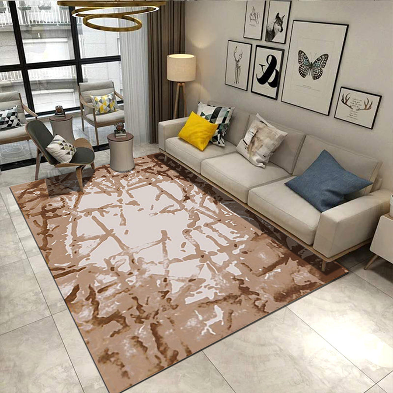 Vivolux | Steampunk Woonkamer Tapijt Meerkleurig Rustieke Oppervlakte Look Tapijt Synthetisch Vlekbestendig Antislip Huisdiervriendelijk Binnen Tapijt