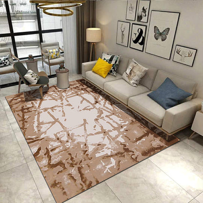 Vivolux | Steampunk Woonkamer Tapijt Meerkleurig Rustieke Oppervlakte Look Tapijt Synthetisch Vlekbestendig Antislip Huisdiervriendelijk Binnen Tapijt