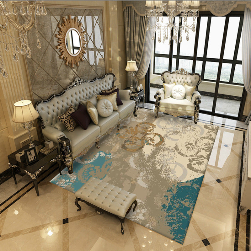 Vivolux | Klassiek industrieel stijl tapijt Multicolor Postmodern tapijt Vlekbestendig Huisdier vriendelijk Antislip tapijt voor kamers