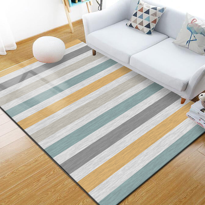 Vivolux | Stijlvol Multi Kleuren Industrieel Tapijt Polyester Geometrisch Tapijt Huisdiervriendelijk Antislip Ondergrond Vlekbestendig Tapijt voor Hu decor