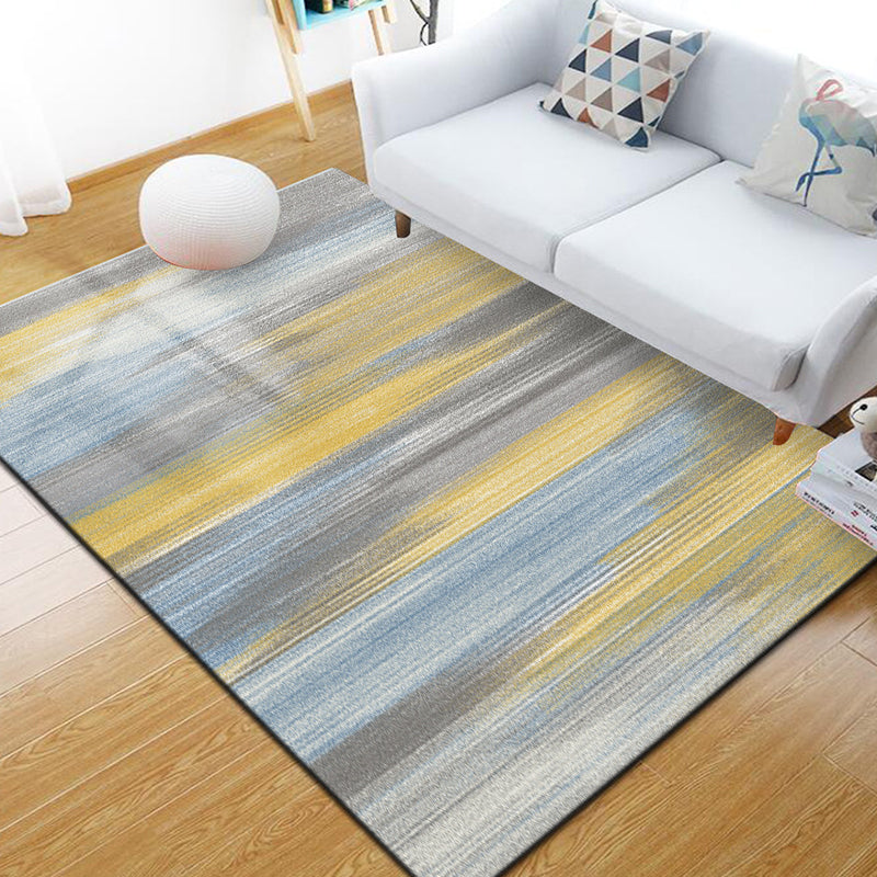 Vivolux | Stijlvol Multi Kleuren Industrieel Tapijt Polyester Geometrisch Tapijt Huisdiervriendelijk Antislip Ondergrond Vlekbestendig Tapijt voor Hu decor