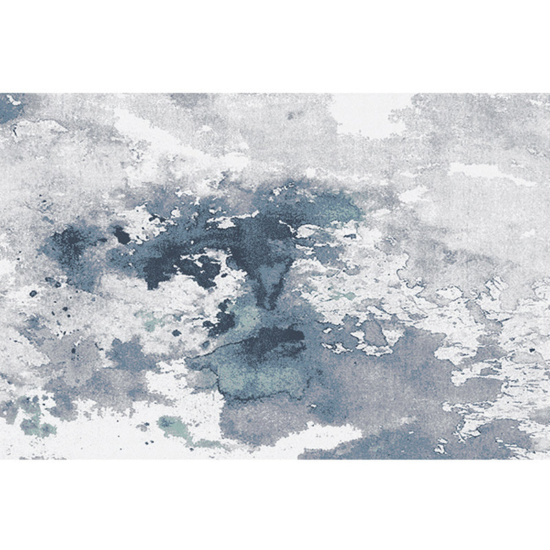 Vivolux | Cyberpunk Rostiger Look Teppich Mehrfarbiger Polypropylen Teppich Fleckenresistent Rutschfest Waschbarer Teppich für Gästezimmer