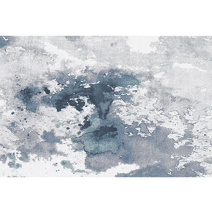 Vivolux | Cyberpunk Rostiger Look Teppich Mehrfarbiger Polypropylen Teppich Fleckenresistent Rutschfest Waschbarer Teppich für Gästezimmer