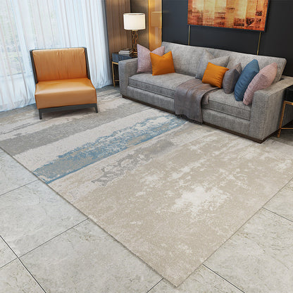 Vivolux | Cyberpunk Rostiger Look Teppich Mehrfarbiger Polypropylen Teppich Fleckenresistent Rutschfest Waschbarer Teppich für Gästezimmer