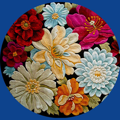 Vivolux | Klassieke meerkleurige Tribal-print tapijt Synthetische Bohemian-tapijt antislip huisdiervriendelijk wasbaar tapijt voor woondecoratie