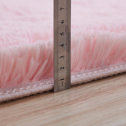 Vivolux | Multifarbener Wohnbereich Teppich Nordic Schlichter Teppich Flauschig Maschinenwaschbar Fleckenresistent Rutschfeste Rückseite Teppich mit Geflochtenem Rand