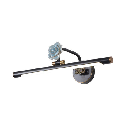 Vivolux | Zwart/Antiek Messing Verlengd Vanity Licht Armatuur Klassiek Metaal LED 14"/18"/23" W Badkamer Wandlamp in Wit/Warm/Natuurlijk Licht