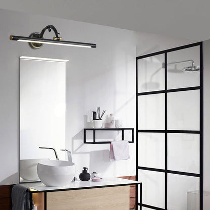 Vivolux | 14"/18"/23" Brede Verlengde Vanity Lamp Traditionele LED Metaal Zwart/Antiek Messing Wandlamp Lichtarmatuur voor Badkamer