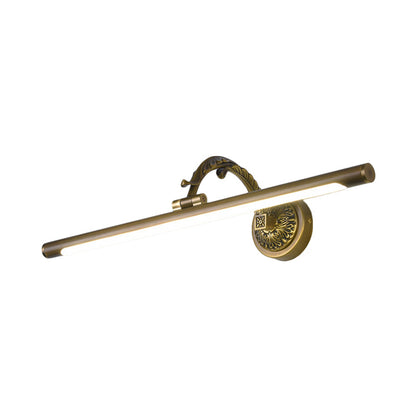 Vivolux | 14"/18"/23" Brede Verlengde Vanity Lamp Traditionele LED Metaal Zwart/Antiek Messing Wandlamp Lichtarmatuur voor Badkamer