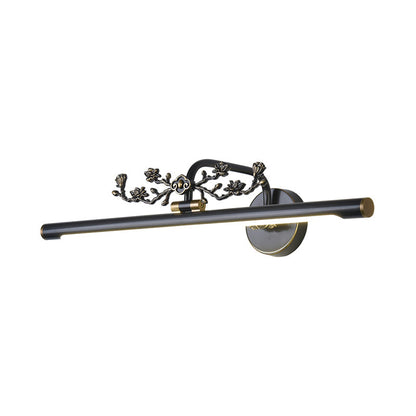 Vivolux | Verlengde Vanity Verlichting Traditionele 14"/18"/23" W LED Metalen Wandlamp voor Badkamer in Zwart/Antiek Messing