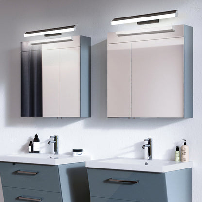 Vivolux | 16"/22.5" Breite Braune Verlängerte Vanity Licht Armatur Klassische Metall LED Badezimmer Wandleuchte Lampe in Weiß/Warmes Licht