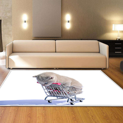 Vivolux | Trendy Hedendaagse Binnenkleed Multi Kleurig Grafisch Print Kleed Antislip Machine Wasbaar Vlekbestendig Kleed voor Woonkamer