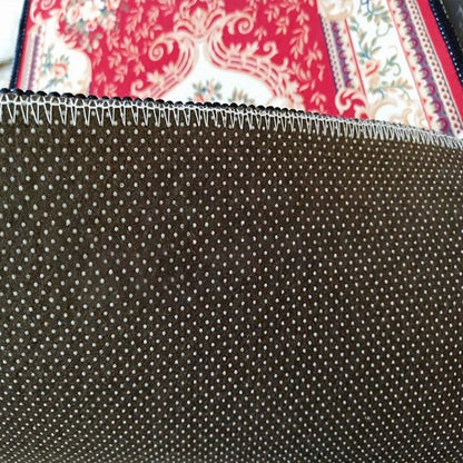 Vivolux | Empire Floral Teppich Mehrfarbig Viktorianischer Teppich Synthetik Fleckenresistent Rutschfeste Rückseite Haustierfreundlicher Teppich für das Wohnzimmer