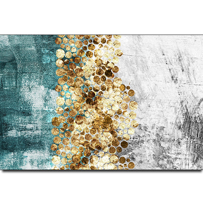 Vivolux | Beruhigende Mehrfarbige Nordische Teppich Synthetik Geometrischer Teppich Waschbar Fleckenresistent Rutschfeste Unterlage Teppich für Wohnzimmer