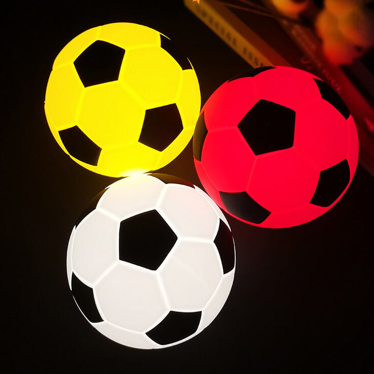 Vivolux | Kreative Fußball Silikon LED Nachtlicht USB Lade Tischlampe