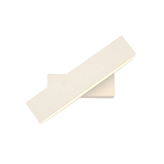 Vivolux | Einfache schwarze/weiße lineare LED-Wandaußenleuchte rotierbare Acrylwandleuchte in warmem/weißem Licht