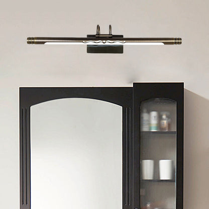 Vivolux | Bronze/Messing LED Spiegellampe Klassische Metallrohr Wandleuchte in Weiß/Warme Licht, 21"/26"/29" W