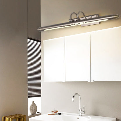 Vivolux | 20.5"/25.5"/28" W LED lineaire vanity wandlamp klassieke brons/ messing metalen muur gemonteerde lamp in wit/warm licht