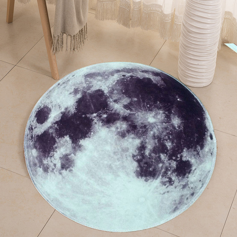 Vivolux | Abstrakter Schlafzimmerteppich Mehrfarbig Cartoon Tierdruck Innenbereich Teppich Polypropylen Rutschfest Haustierfreundlicher Teppich