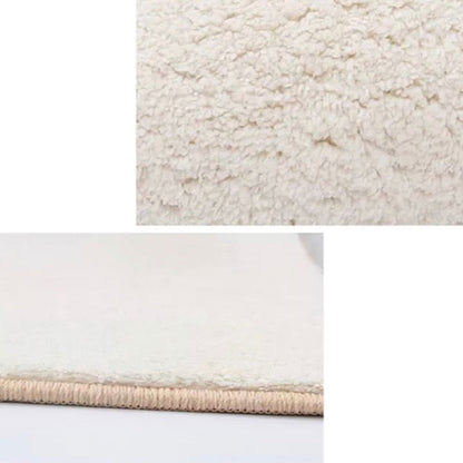 Vivolux | Schöner Geo-Druck Teppich Mehrfarbig Baumwollmischung Teppich Rutschsicher Waschbarer Teppich für Raumdekoration