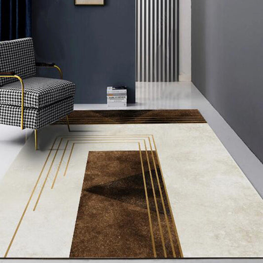 Vivolux | Noviteit Slaapkamer Tapijt Multi-kleurige Geometrische Print Binnen Tapijt Synthetisch Antislip Achterkant Wasbaar Tapijt