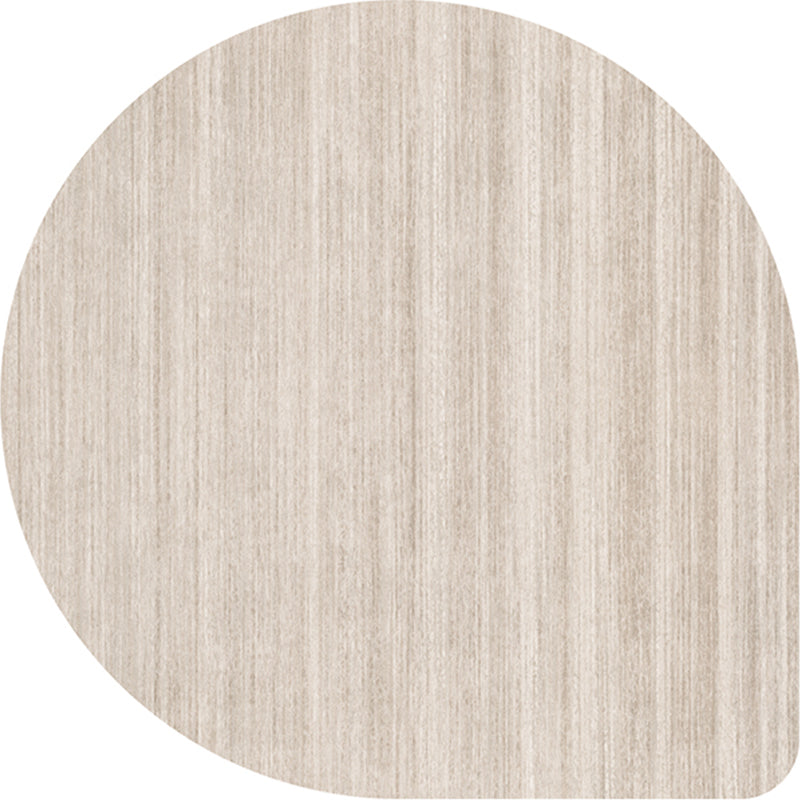 Vivolux | Irreguläre Form Solide Farbe Teppich Mehrfarbig Einfacher Teppich Baumwollmischung Rutschfeste Unterlage Innen Teppich zur Dekoration