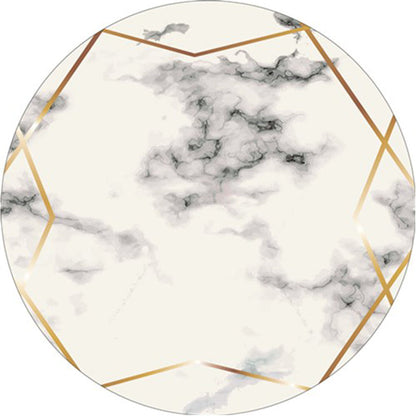 Vivolux | Eenvoudig Trendy Tapijt Multi Gekleurde Abstracte Print Binnen Tapijt Anti-Slip Achterkant Vlekbestendige Vloerkleed voor Decoratie