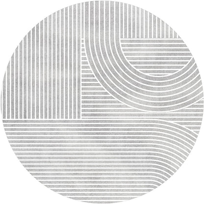 Vivolux | Westlicher geometrischer Teppich Mehrfarbig Polyester Teppich rutschfest pflegeleicht waschbarer Teppich für Dekoration