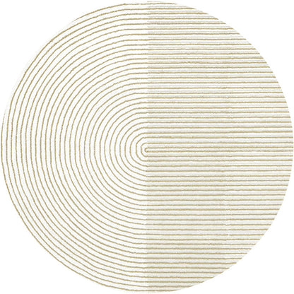 Vivolux | Eenvoudig Gestreept Patroon Tapijt Multi Kleur Katoenmix Tapijt Huisdier Vriendelijk Makkelijk Onderhoud Tapijt met Rand voor Decoratie