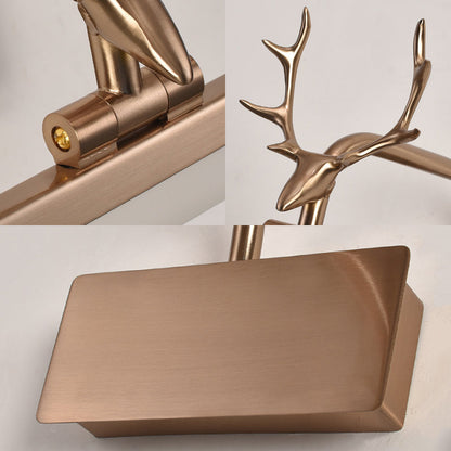 Vivolux | 16"/22"/28" W Rechthoekige Vanity Spiegel Licht met Dierentanden Rotatable Moderne Acryl Wandverlichting in Zwart/Goud/Wit