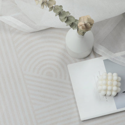 Vivolux | Luxus Wohnzimmer Teppich Mehrfarbig Farbblock Bereich Teppich Polypropylen Anti-Rutsch Haustierfreundlich Teppich