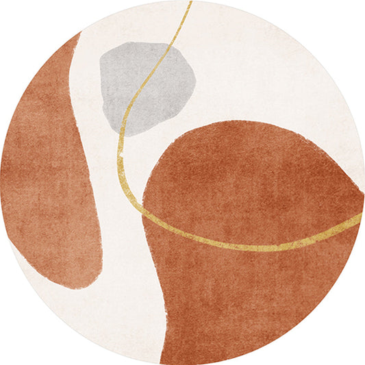 Vivolux | Luxus Wohnzimmer Teppich Mehrfarbig Farbblock Bereich Teppich Polypropylen Anti-Rutsch Haustierfreundlich Teppich