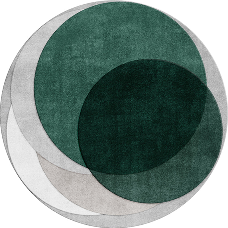 Vivolux | Luxus Wohnzimmer Teppich Mehrfarbig Farbblock Bereich Teppich Polypropylen Anti-Rutsch Haustierfreundlich Teppich